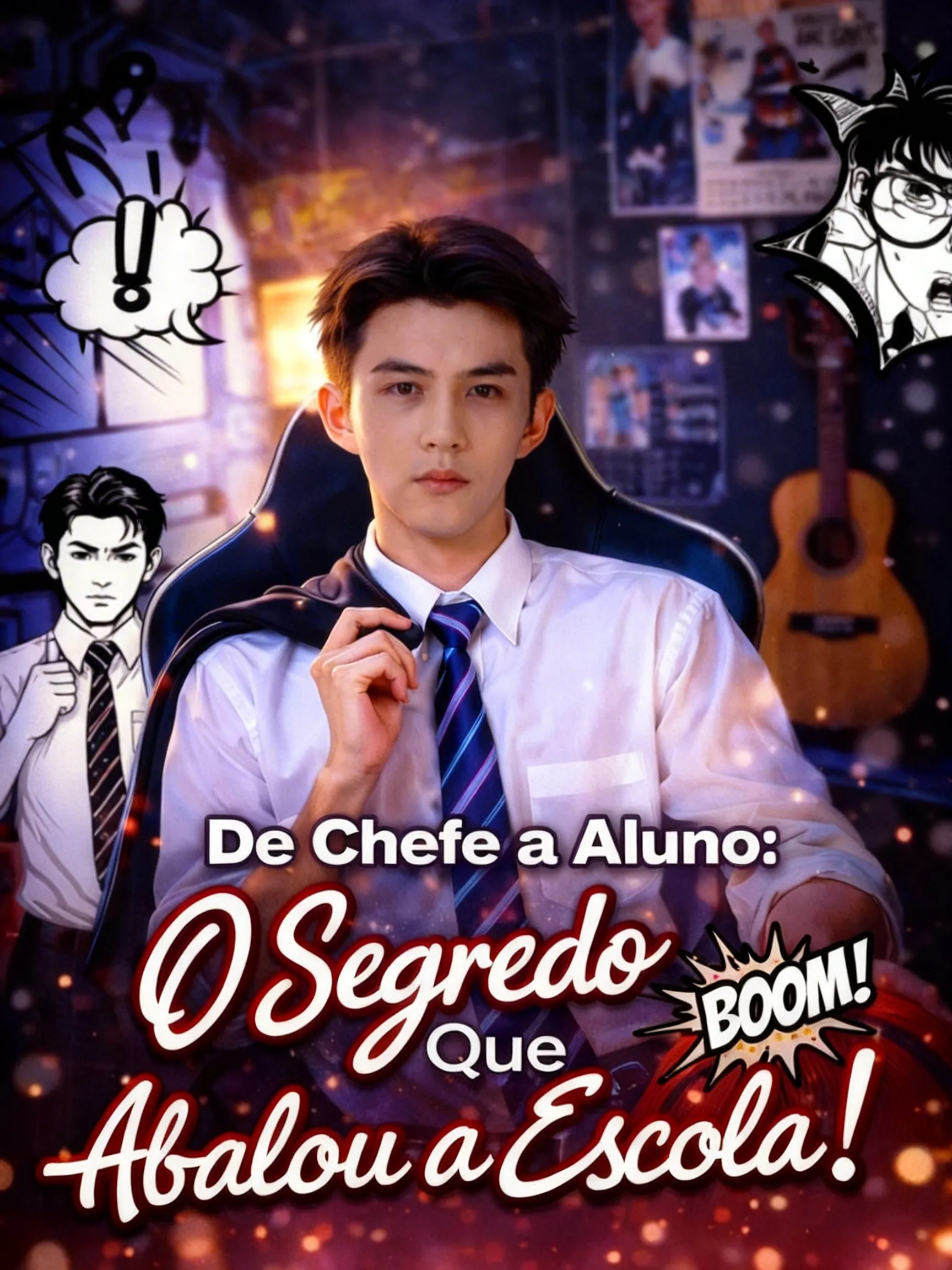 Capa de De Chefe a Aluno: O Segredo que Abalou a Escola