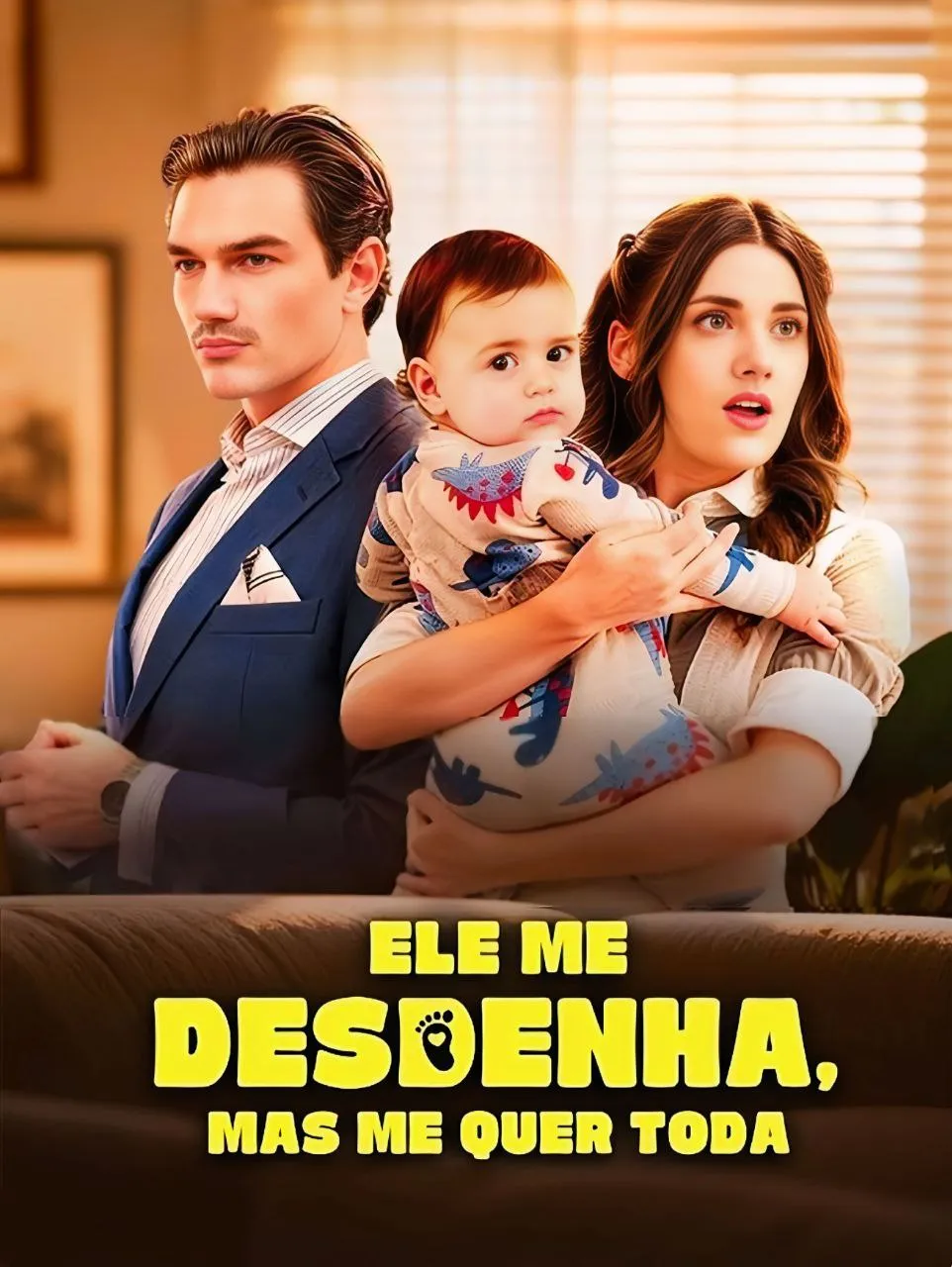 Capa de Ele Me Desdenha, Mas Me Quer Toda - (Não Consigo Viver Sem Você) - (Cant Get Enough of You) - (Can't Get Enough of You)