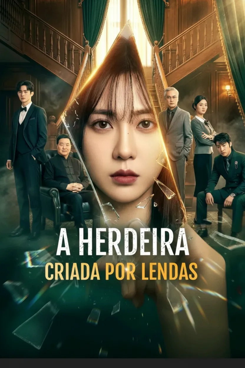 Capa de A Herdeira Criada por Lendas