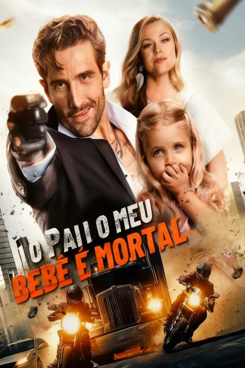 Capa de O Pai do Meu Bebê é Mortal - (Connor Reed) - (Mais Poderoso Traficante de Armas)