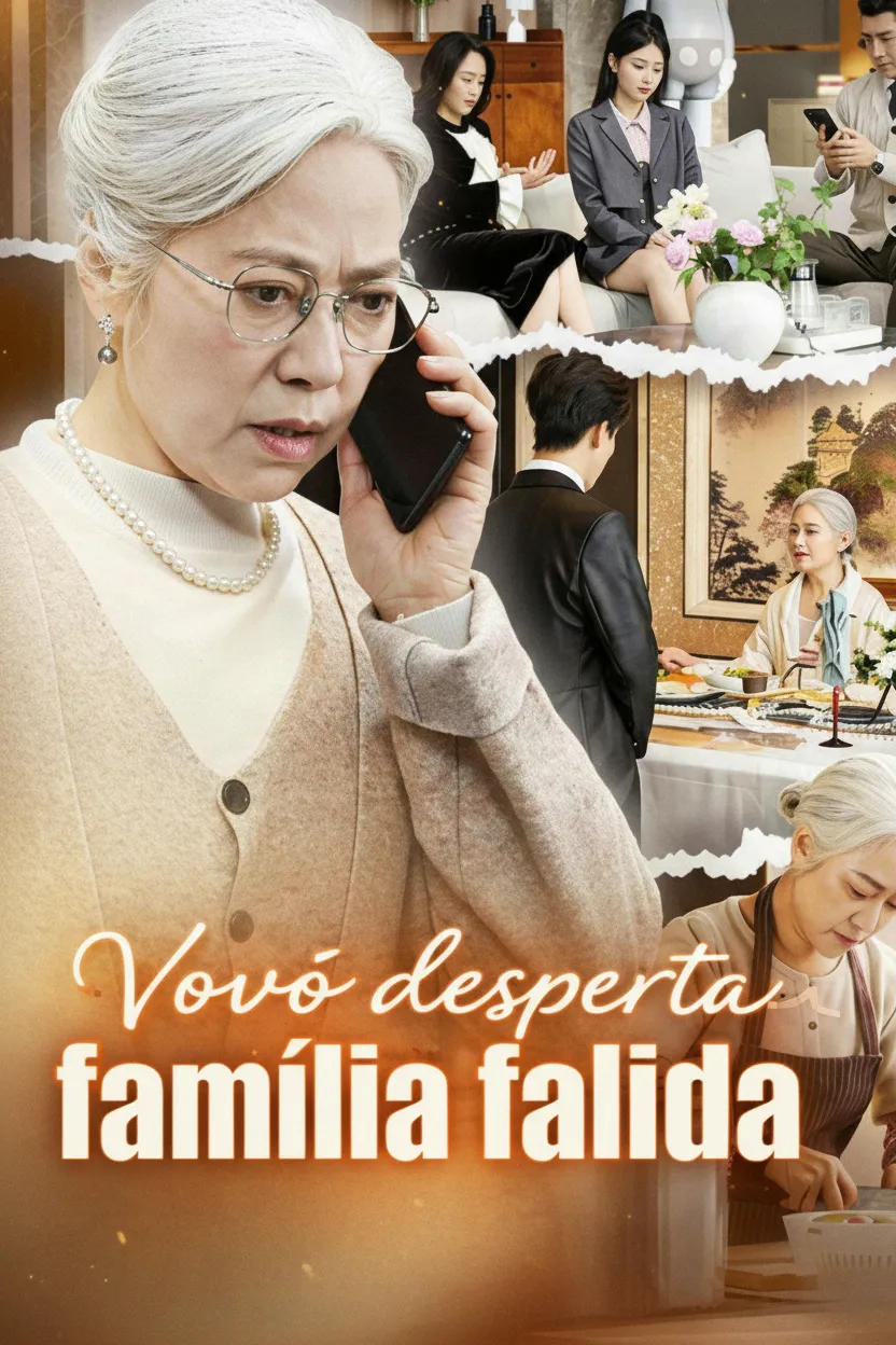 Capa de Vovó Desperta Família Falida