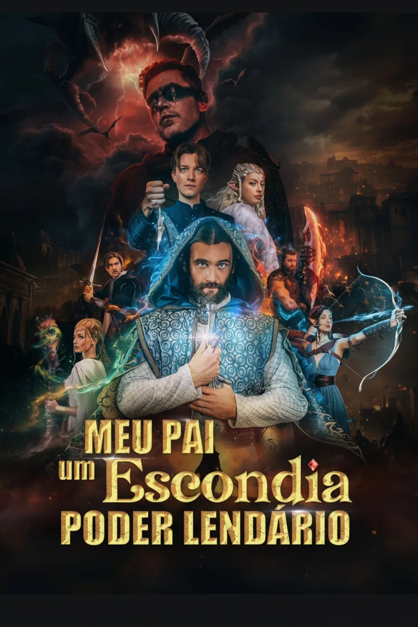 Capa de Meu Pai Escondia um Poder Lendário