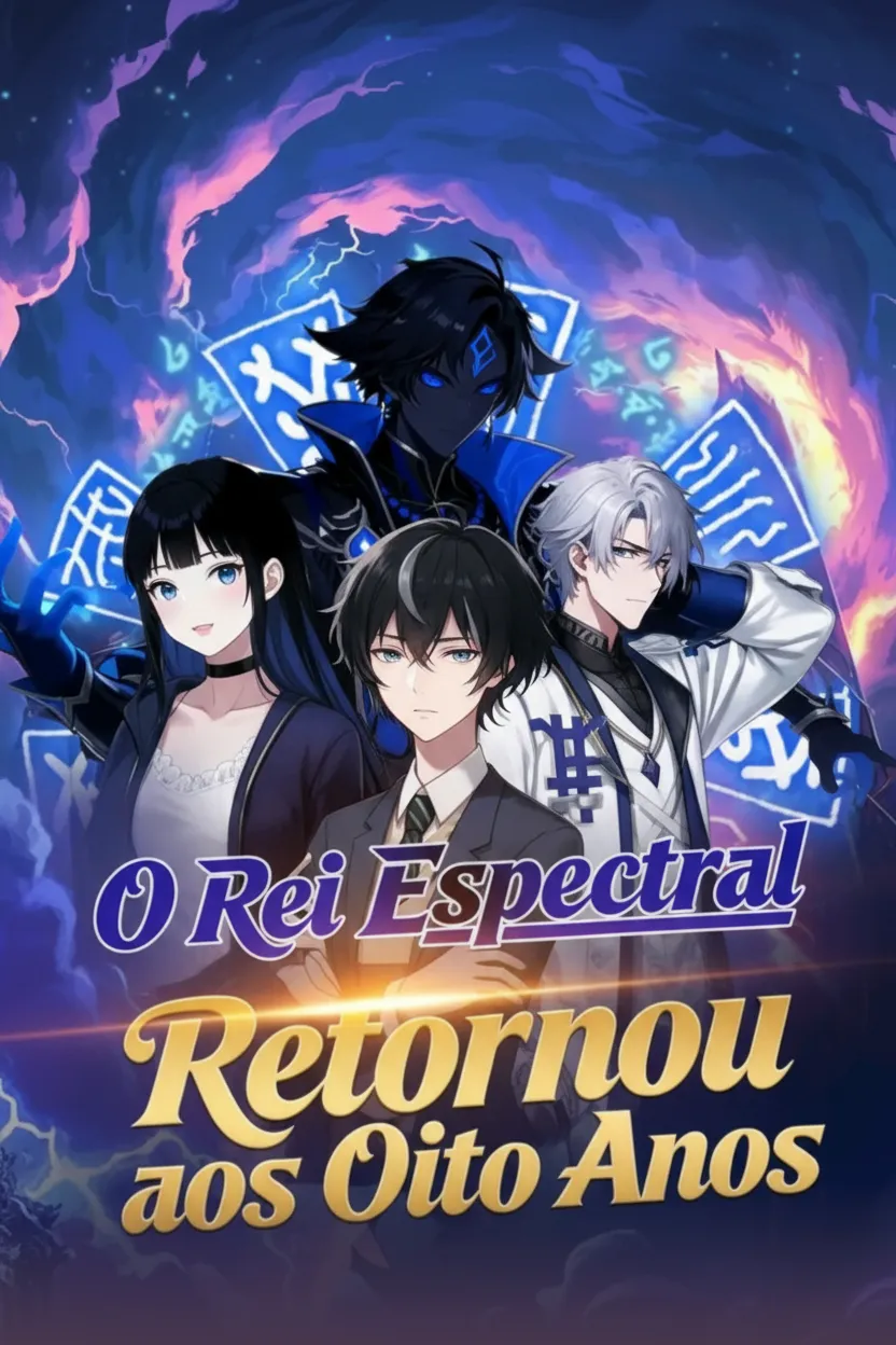 Capa de O Rei Espectral Retornou aos Oito Anos