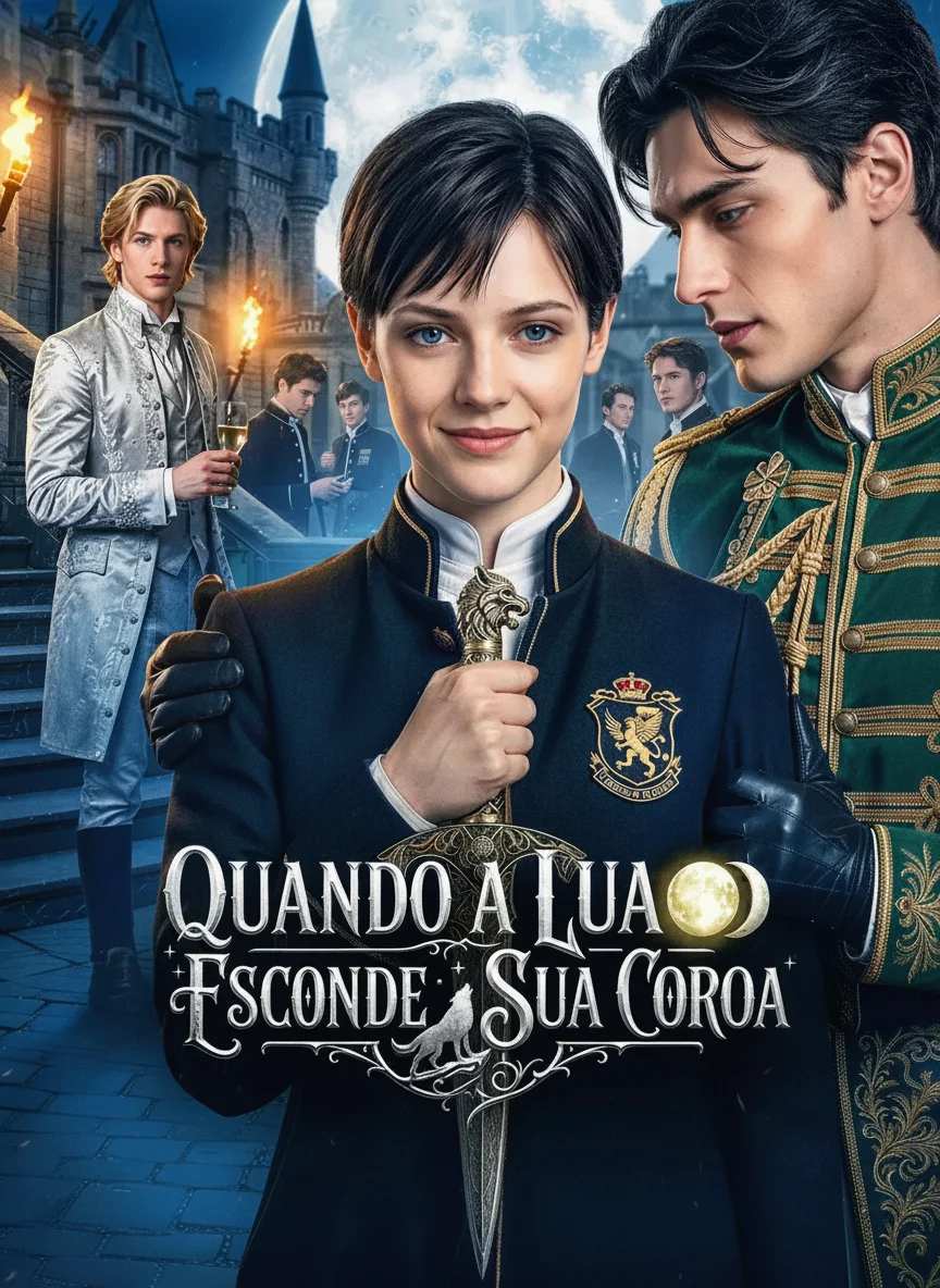 Capa de Quando a Lua Esconde Sua Coroa