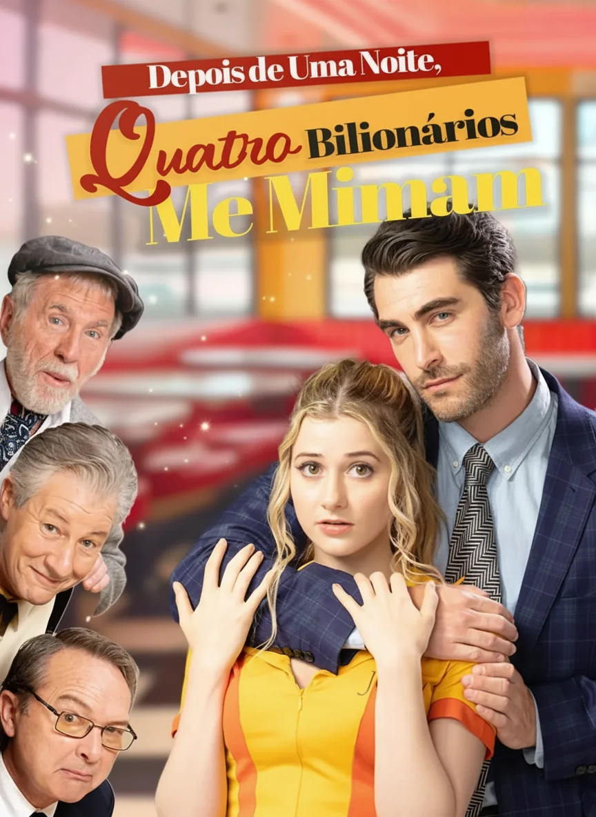 Capa de Depois De Uma Noite, Quatro Bilionários Me Mimam
