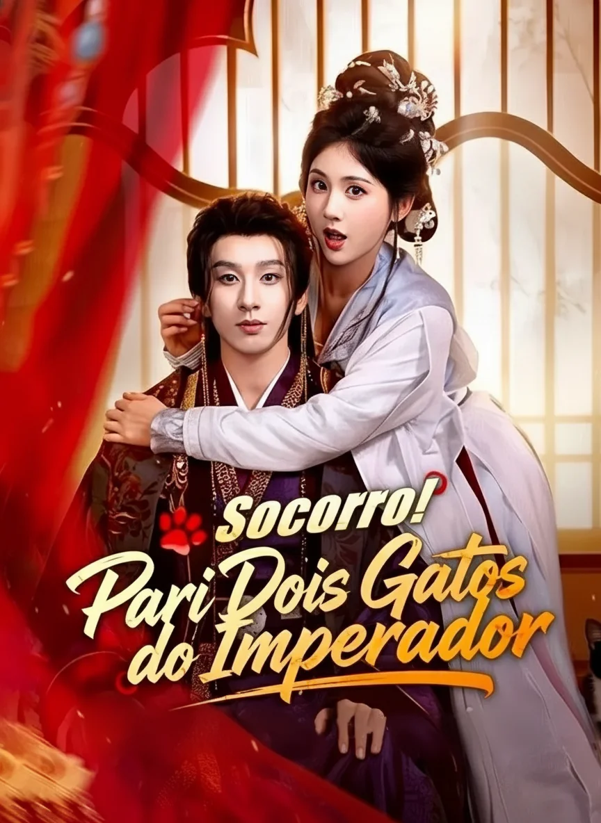 Capa de Socorro! Pari Dois Gatos Do Imperador