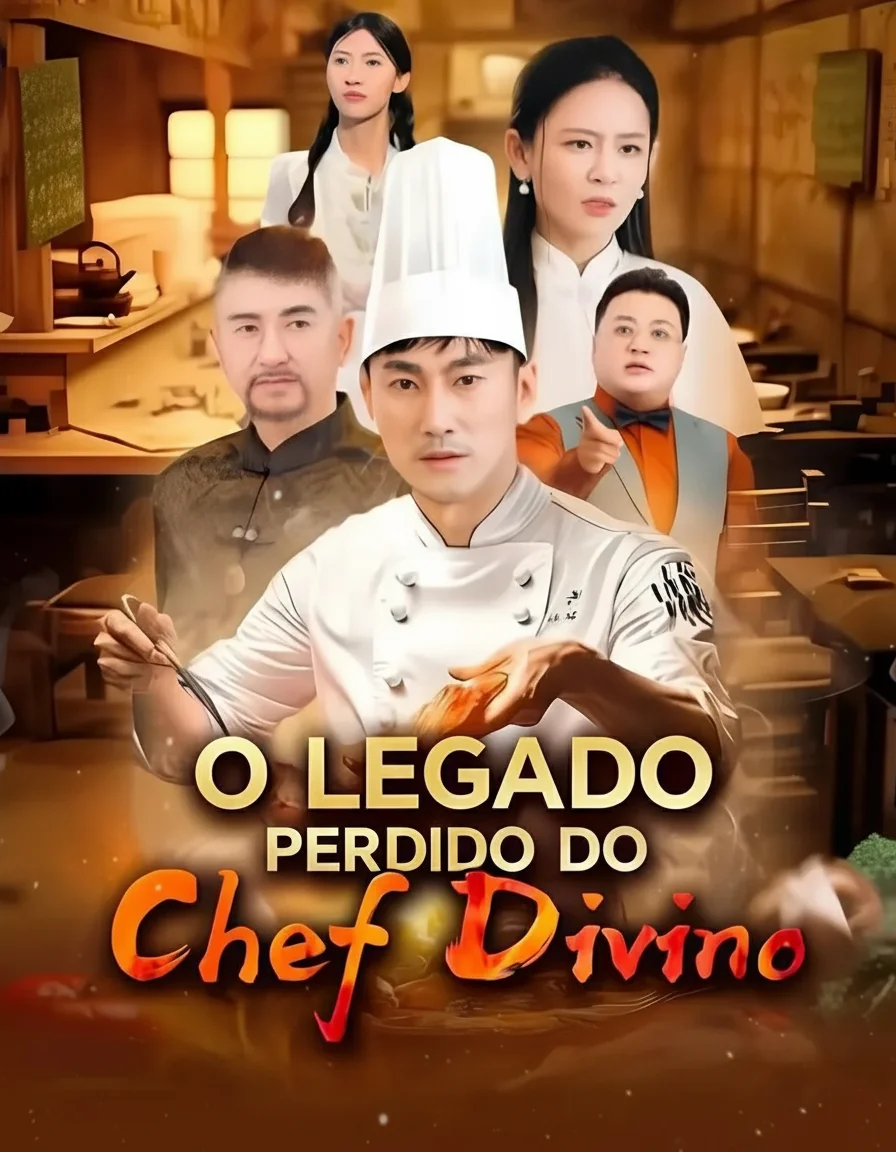 Capa de O Legado Perdido do Chef Divino