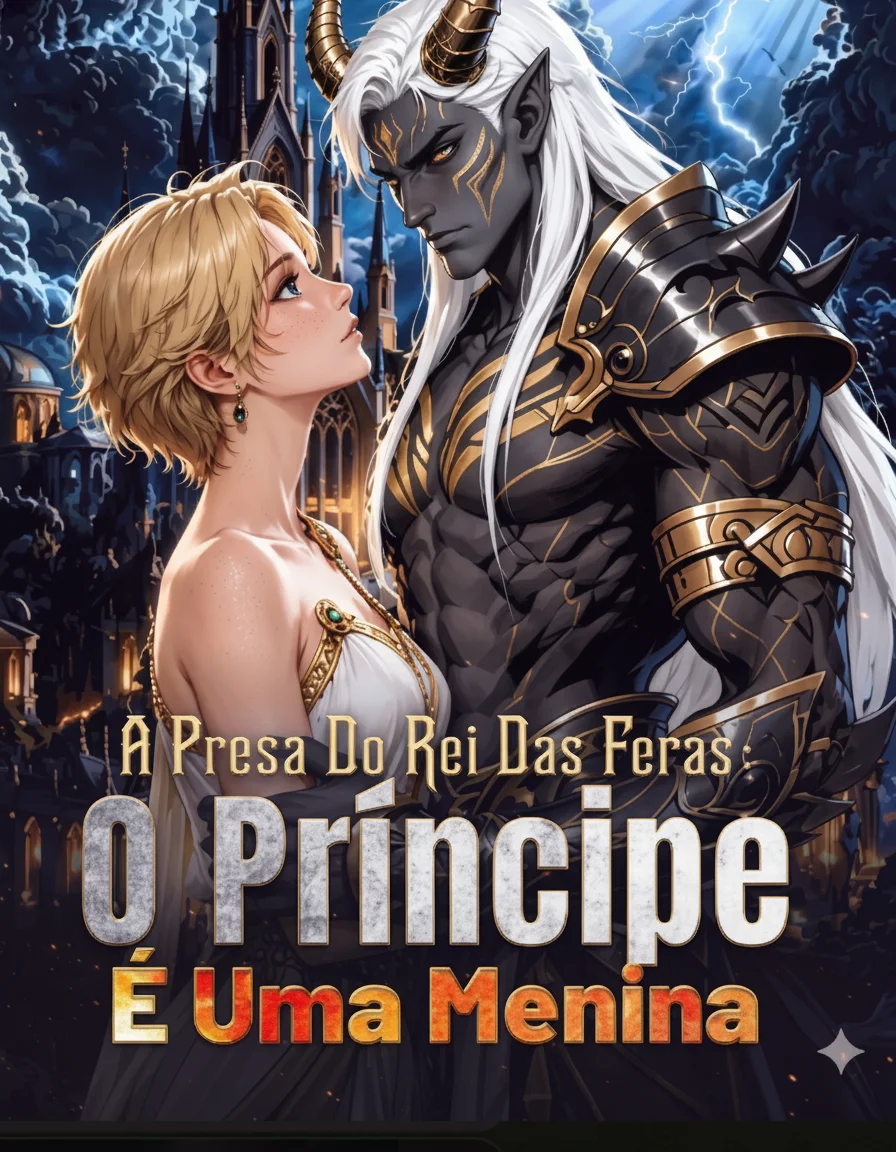 Capa de A Presa Do Rei Das Feras: O Principe È Uma Menina (A Escolhida Do Rei Das Feras)