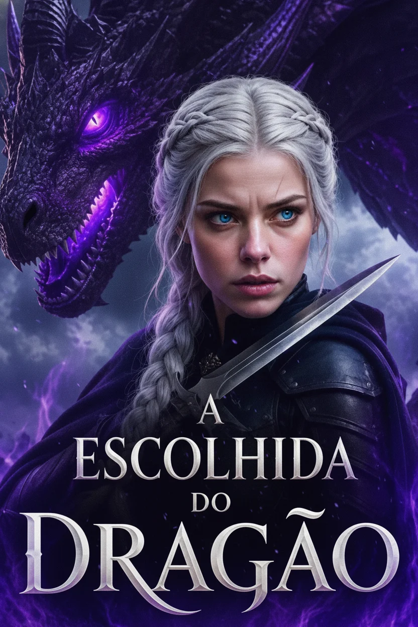 Capa de A Escolhida Do Dragão