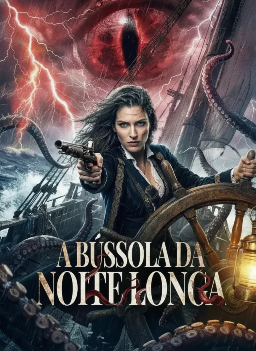 Capa de A Bússola Da Noite Longa (1 Temporada)