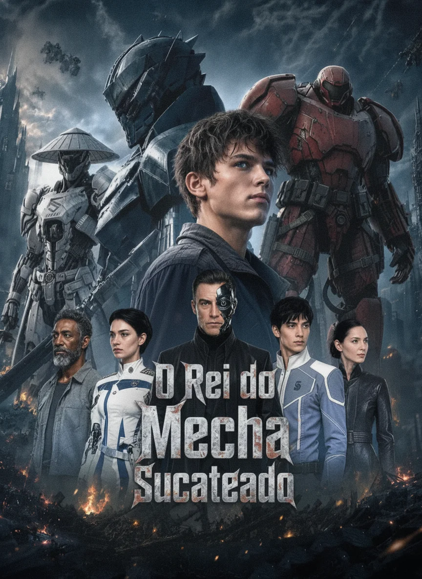 Capa de O Rei do Mecha Sucateado