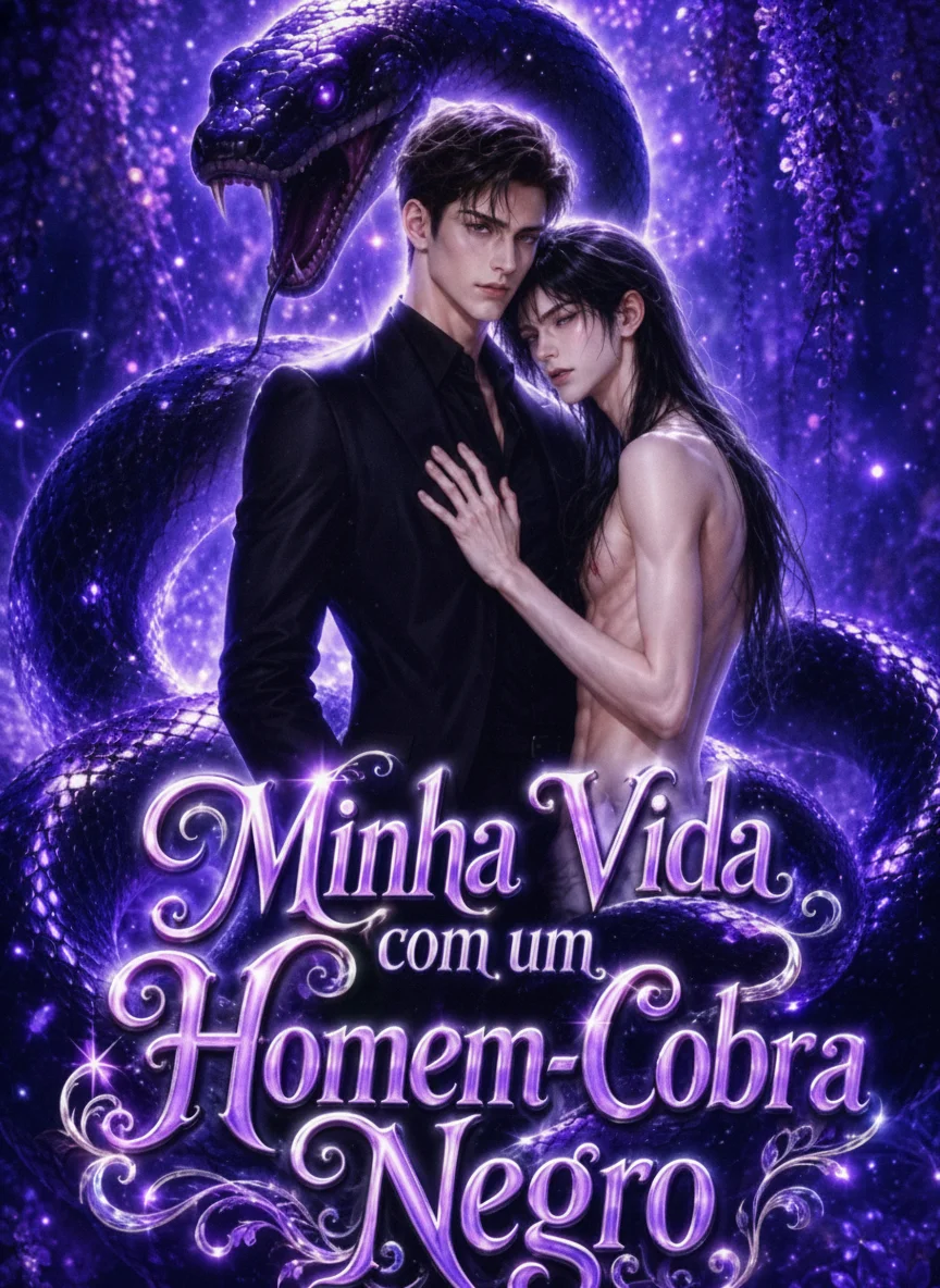 Capa de Minha Vida Com um Homem Cobra Negro