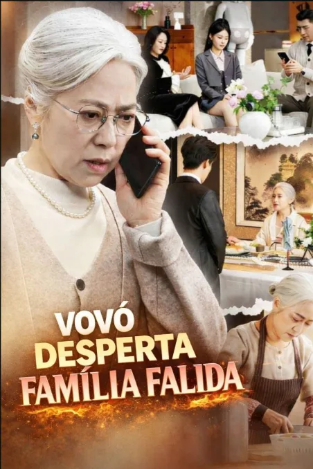 Capa de Vovó Desperta Família Falida (O Dia Em Que a Vovó Despertou)
