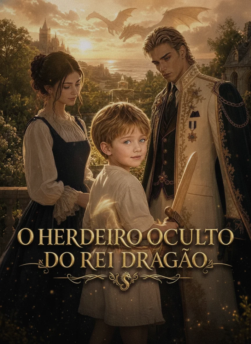 Capa de O Herdeiro Oculto do Rei Dragão