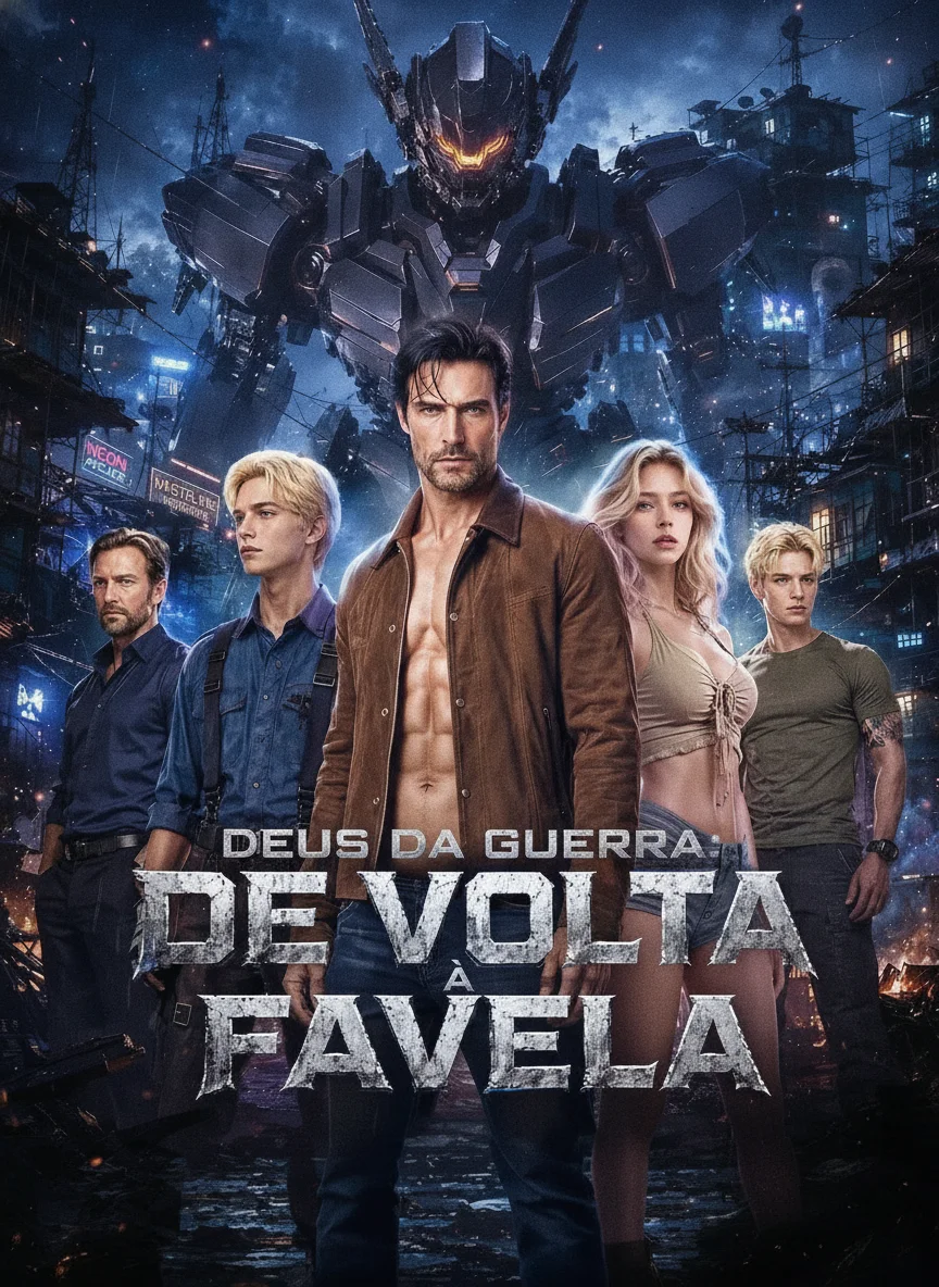 Capa de Deus da Guerra: De Volta à Favela