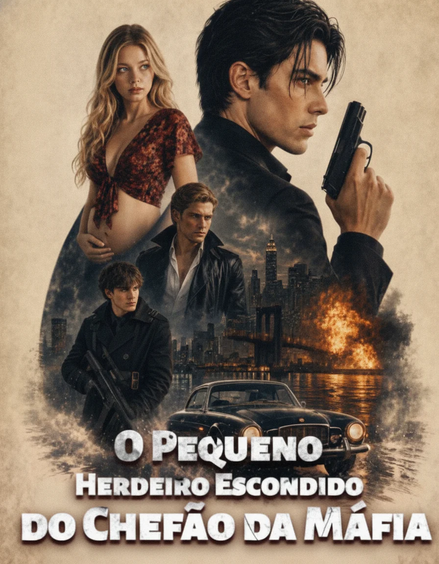 Capa de O Pequeno Herdeiro Escondido do Chefão da Máfia
