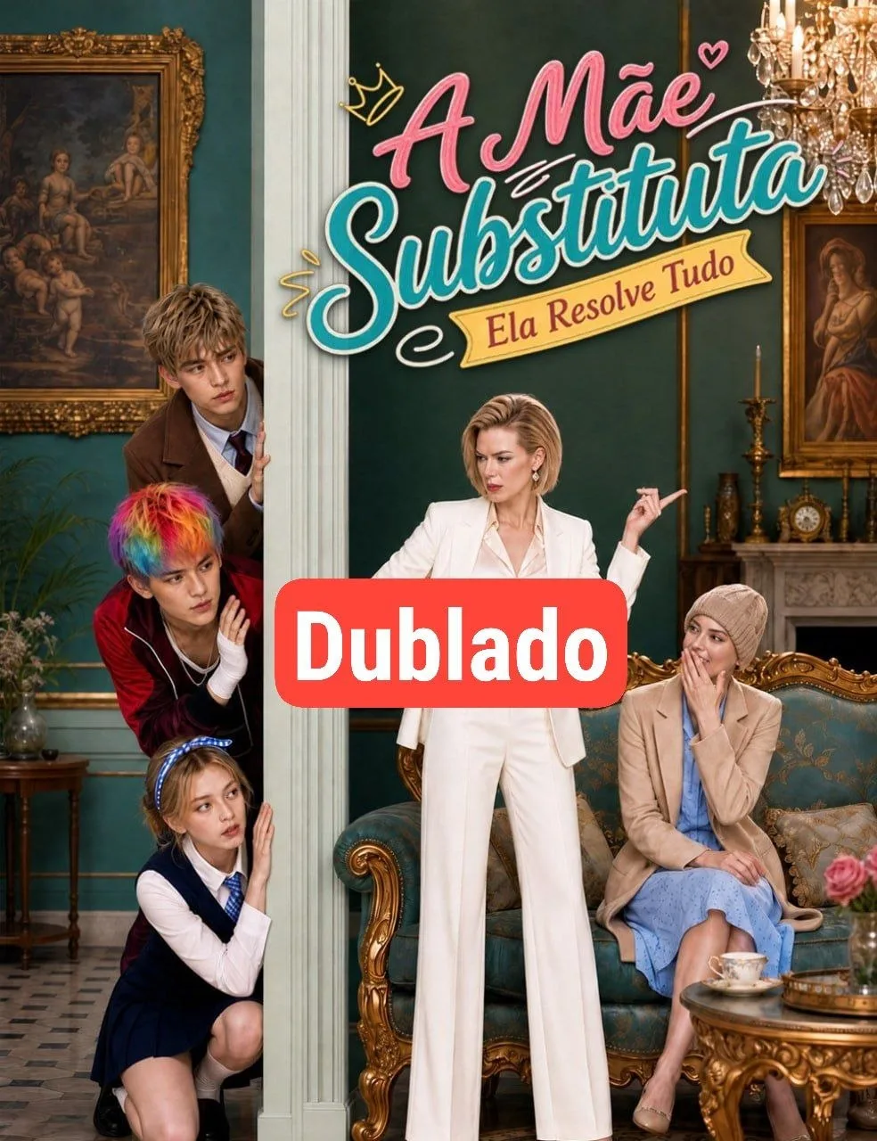 Capa de A Mãe Substituta, Ela Resolve Tudo