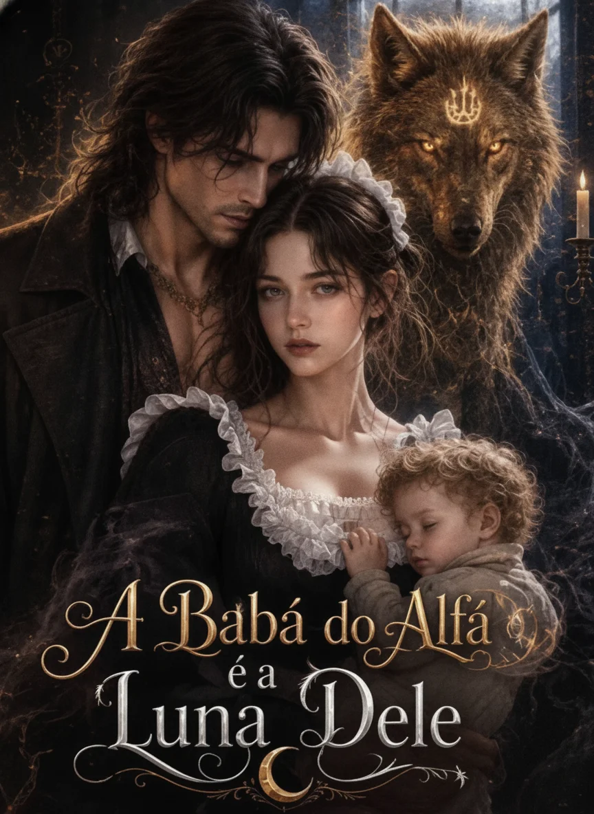 Capa de A Babá do Alpha (Alfa) é sua Luna