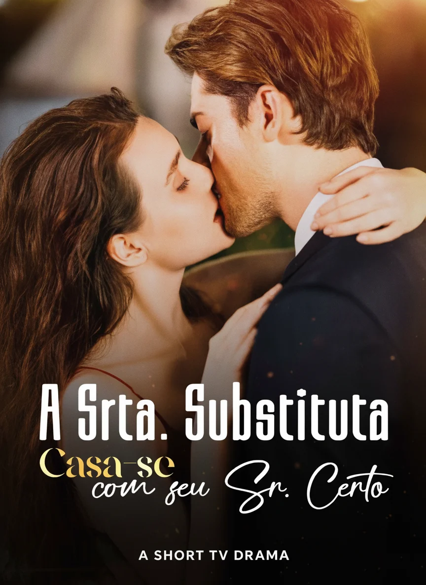 Capa de A Srta. Substituta Casa-se com seu Sr. Certo.