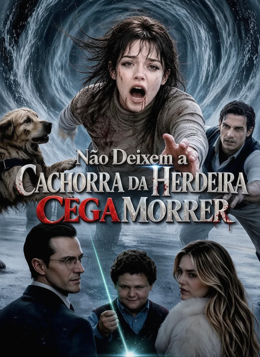 Capa de Não Deixem a Cachorra da Herdeira Cega Morrer