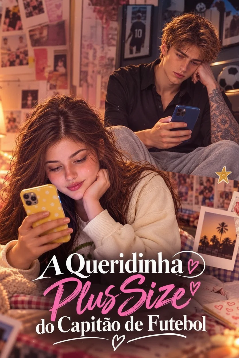 Capa de A Queridinha Plus Size do Capitão de Futebol