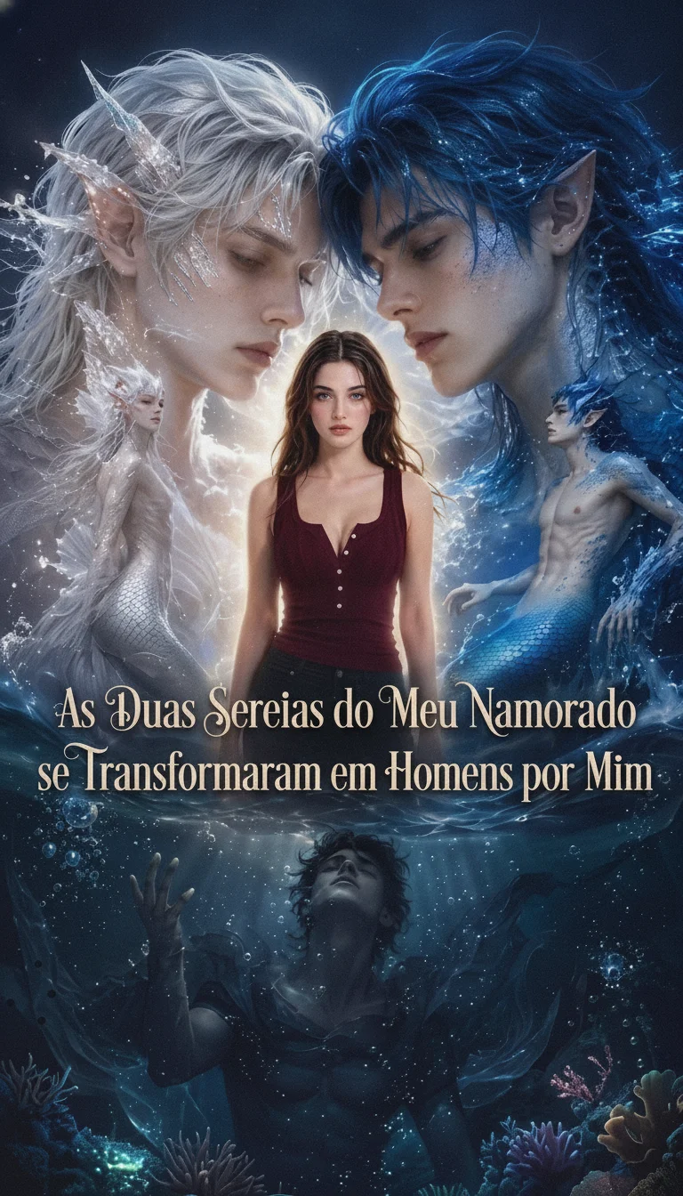 Capa de As Duas Sereias do Meu Namorado se Transformaram em Homens por Mim