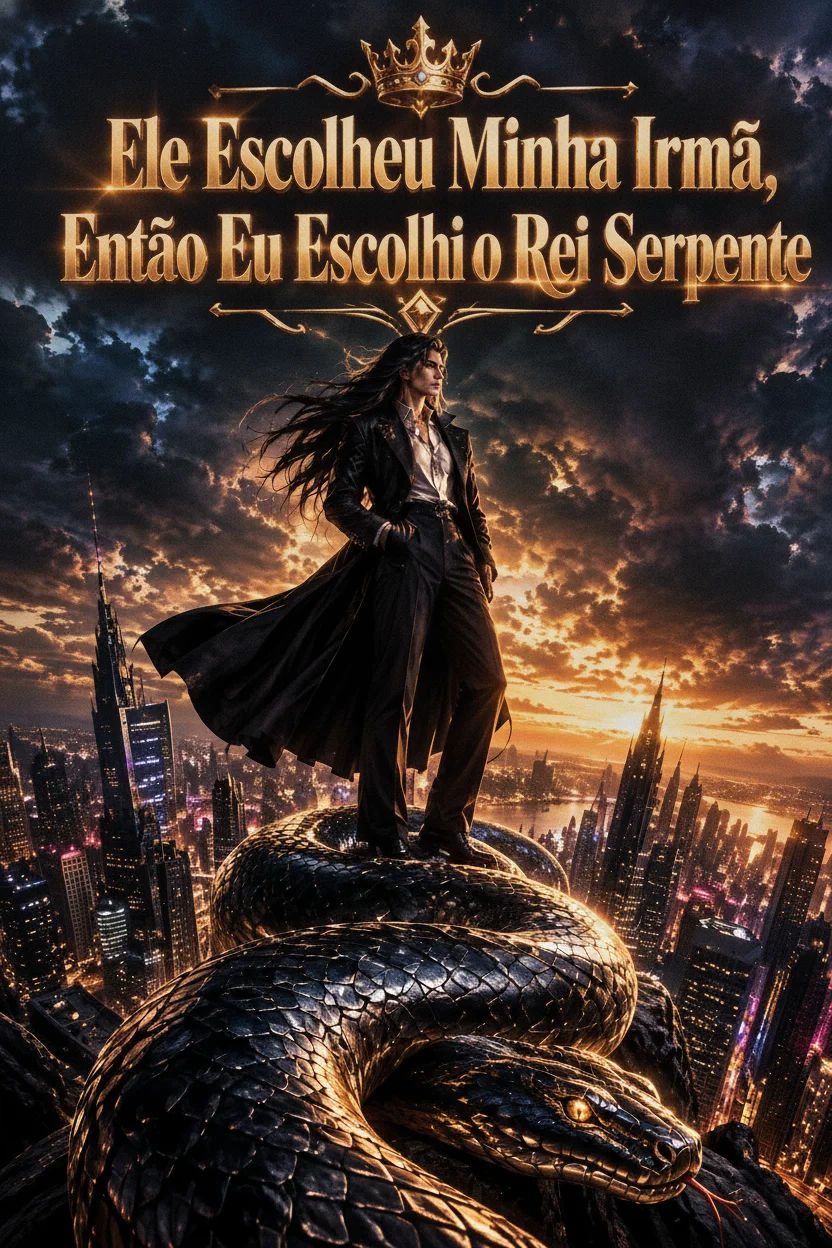 Capa de Ele Escolheu Minha Irmã, Então Eu Escolhi o Rei Serpente