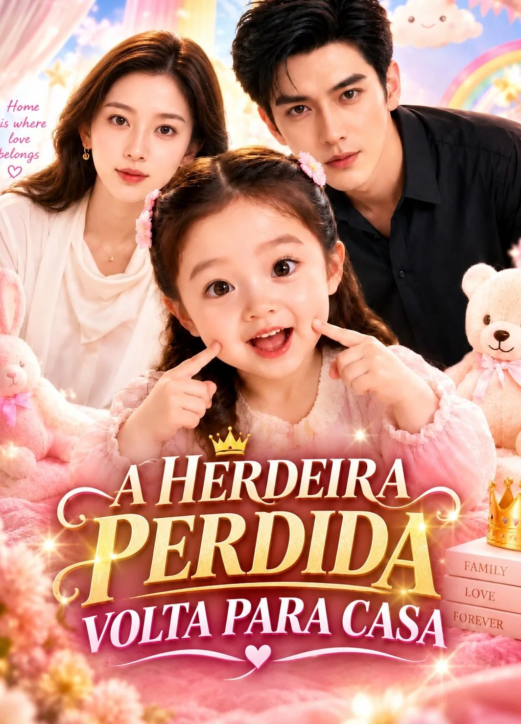 Capa de A Luz Que Ela Trouxe 1 - (A Herdeira Perdida Volta Para Casa)