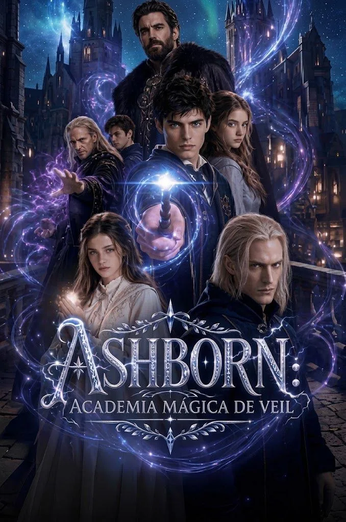 Capa de Ashborn: Academia Mágica de Veil