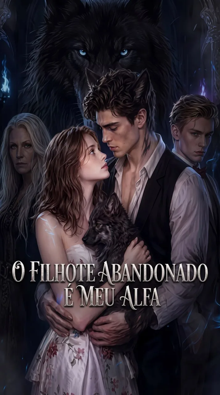 Capa de O Filhote Abandonado é Meu Alfa