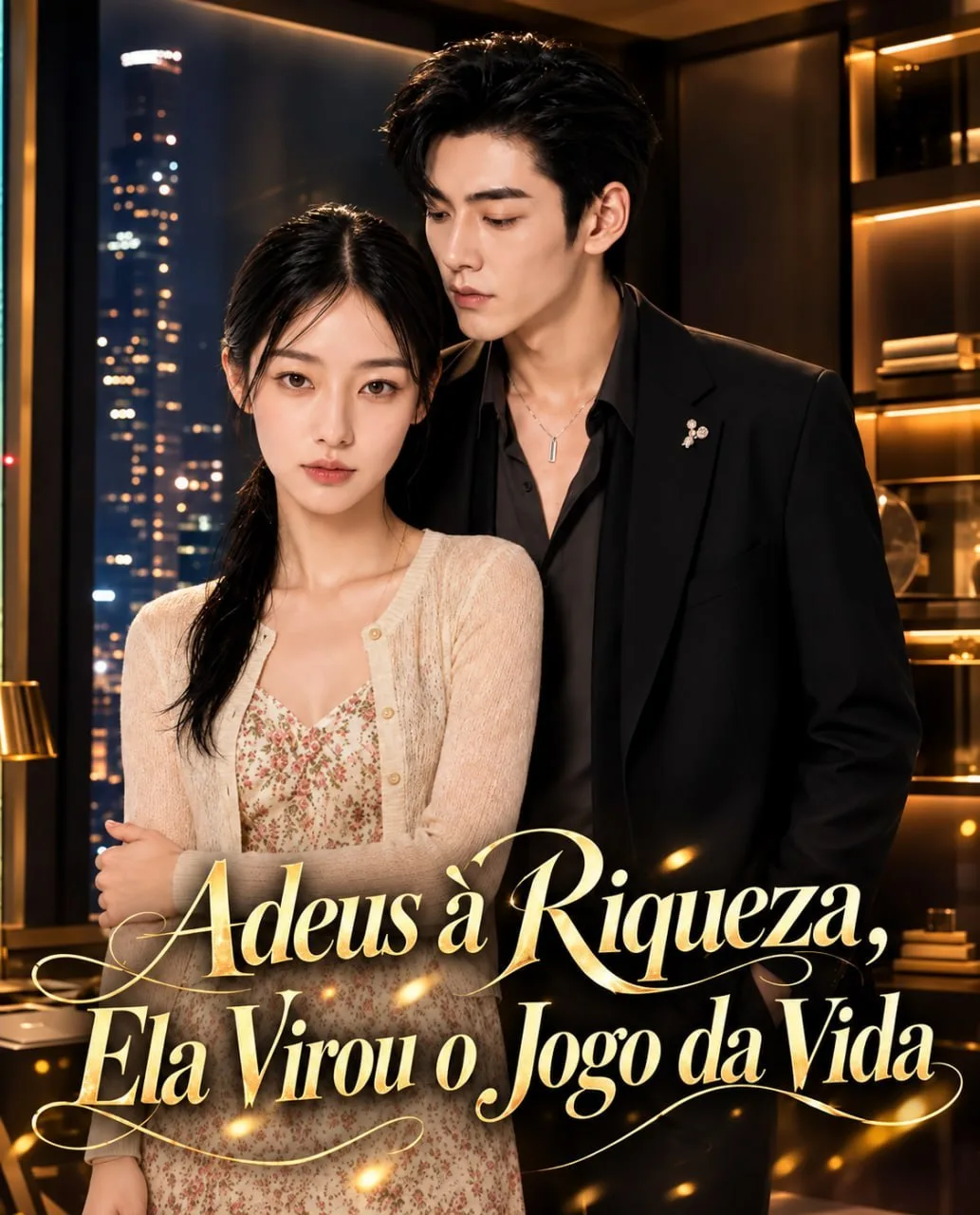 Capa de Adeus à Riqueza, Ela Virou o Jogo da Vida