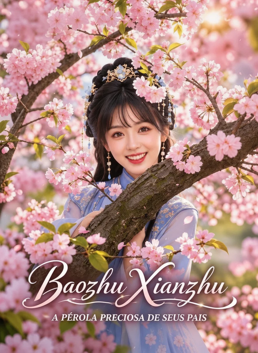 Capa de Baozhu Xianzhu: A Pérola Preciosa de Seus Pais