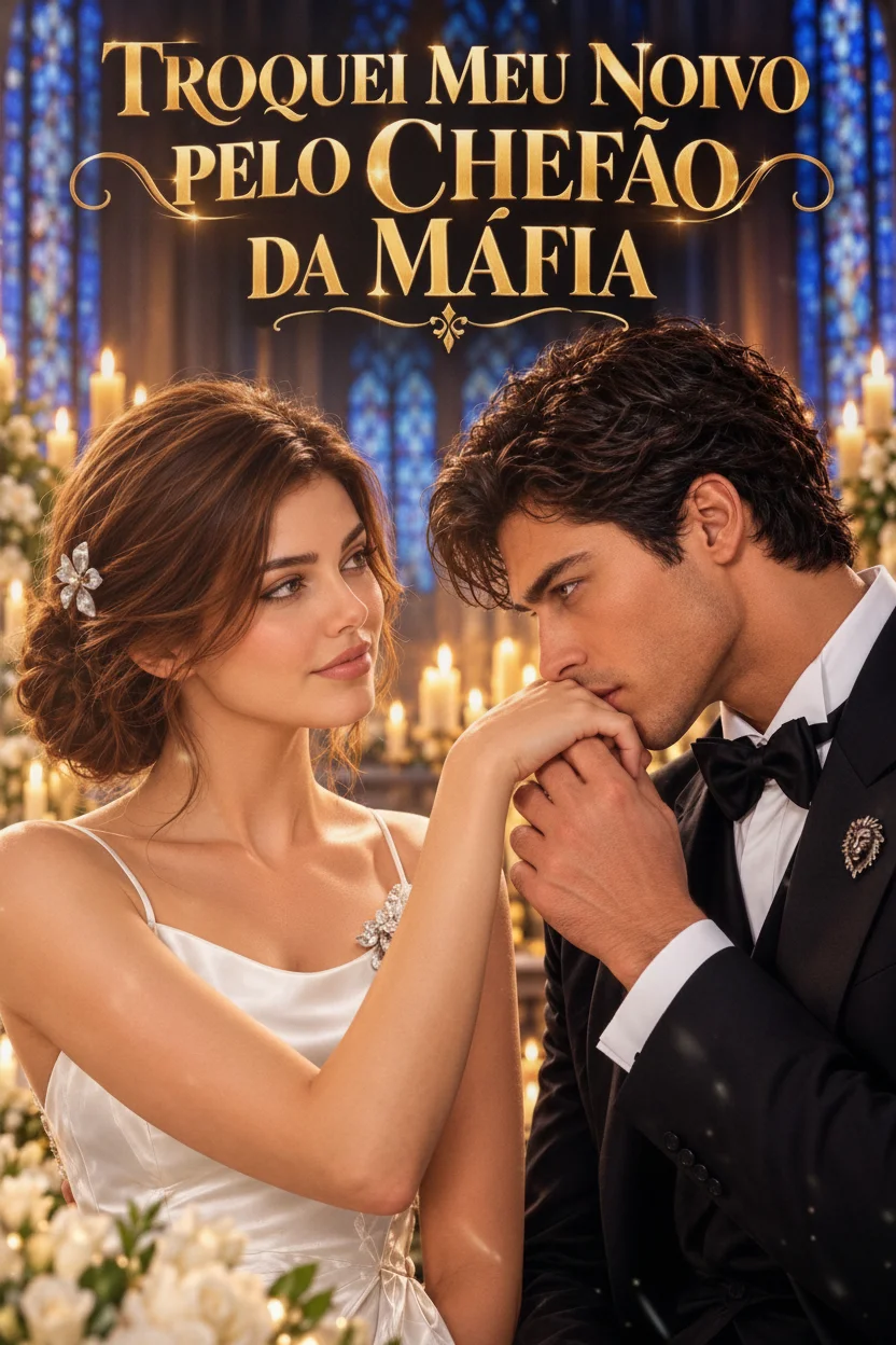 Capa de Troquei Meu Noivo pelo Chefão da Máfia