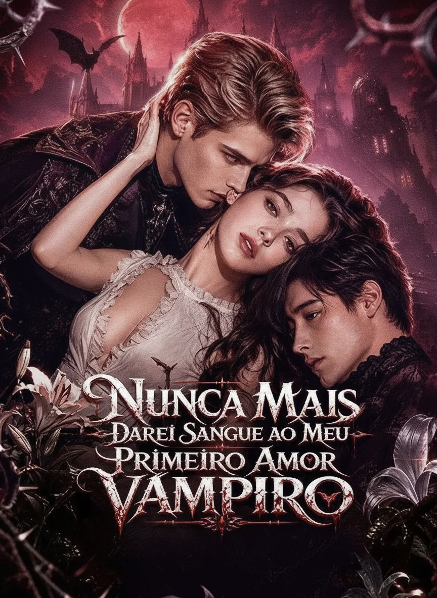 Capa de Nunca Mais Darei Sangue ao Meu Primeiro Amor Vampiro