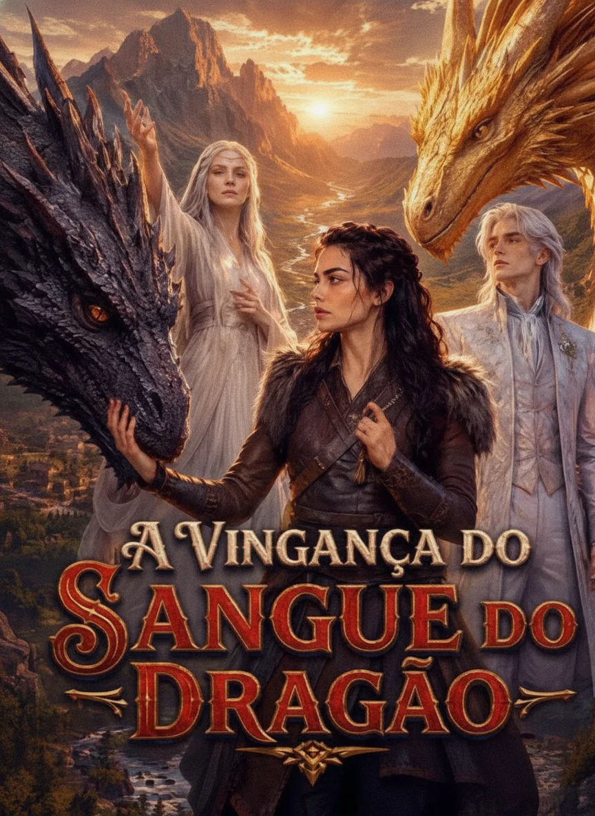 Capa de A Vingança do Sangue do Dragão