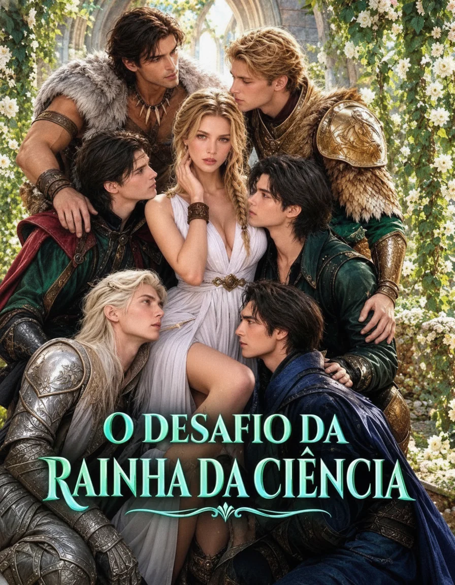 Capa de O Desafio da Rainha da Ciência