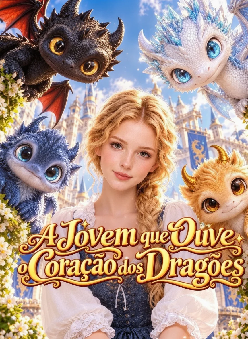 Capa de A Jovem que Ouve o Coração dos Dragões