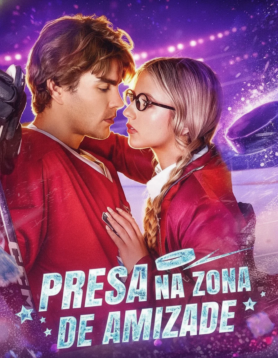 Capa de Presa Na Zona de Amizade - (Pucked in the Friend Zone)