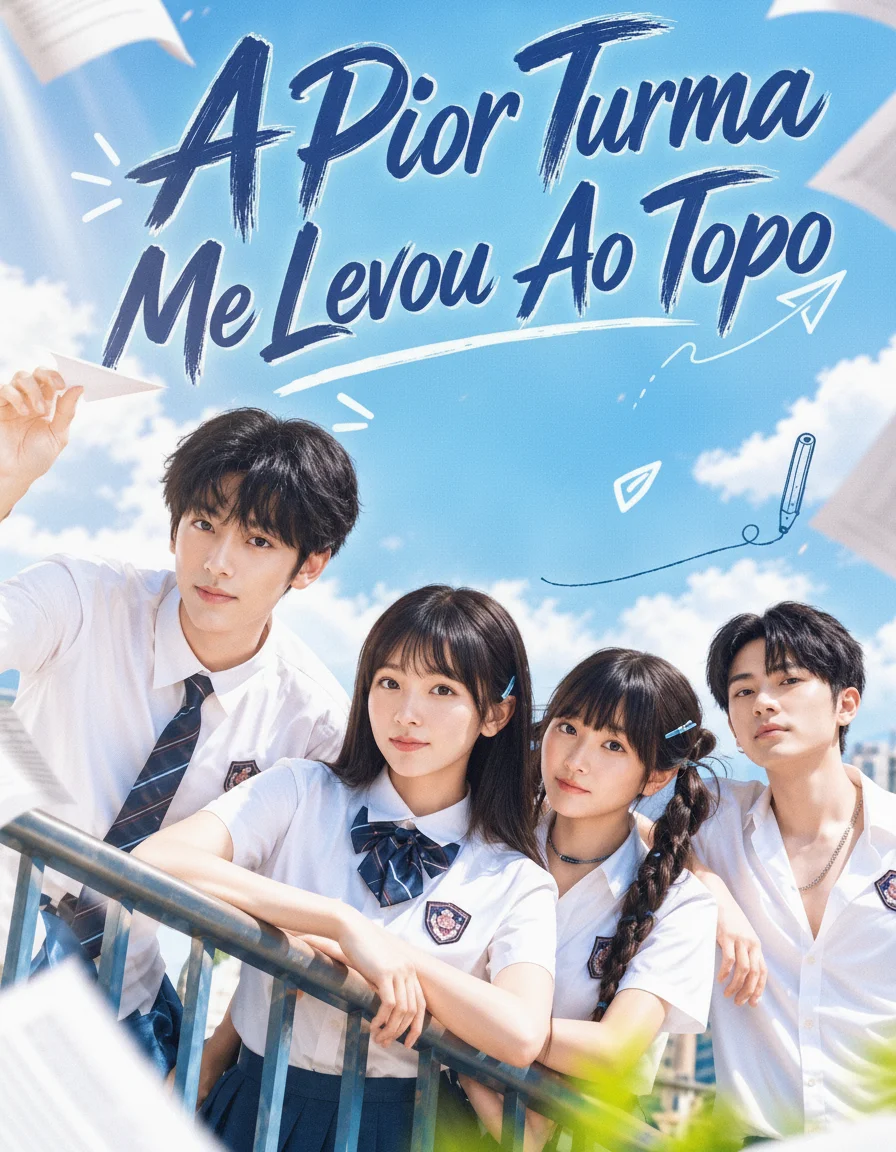 Capa de A Pior Turma me Levou ao Topo