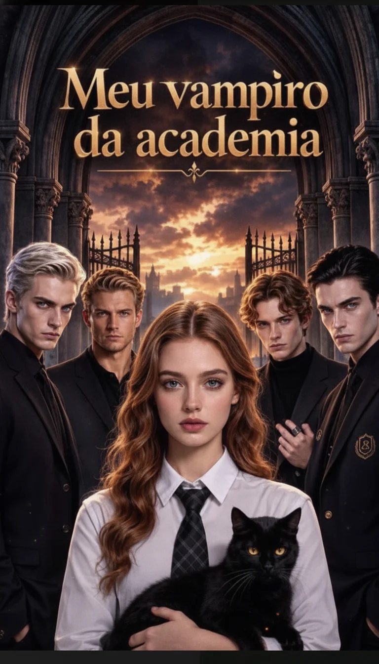 Capa de Meu Vampiro da Academia