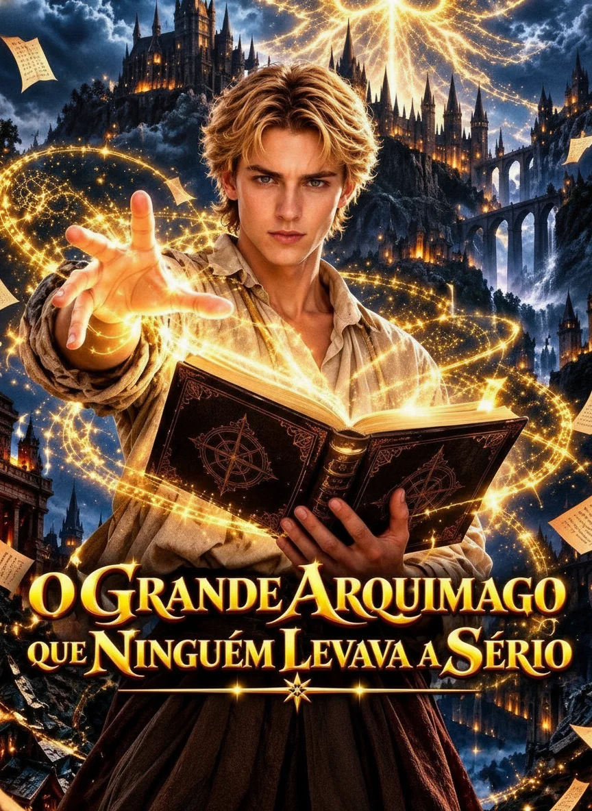 Capa de O Grande Arquimago que Ninguém Levava a Sério