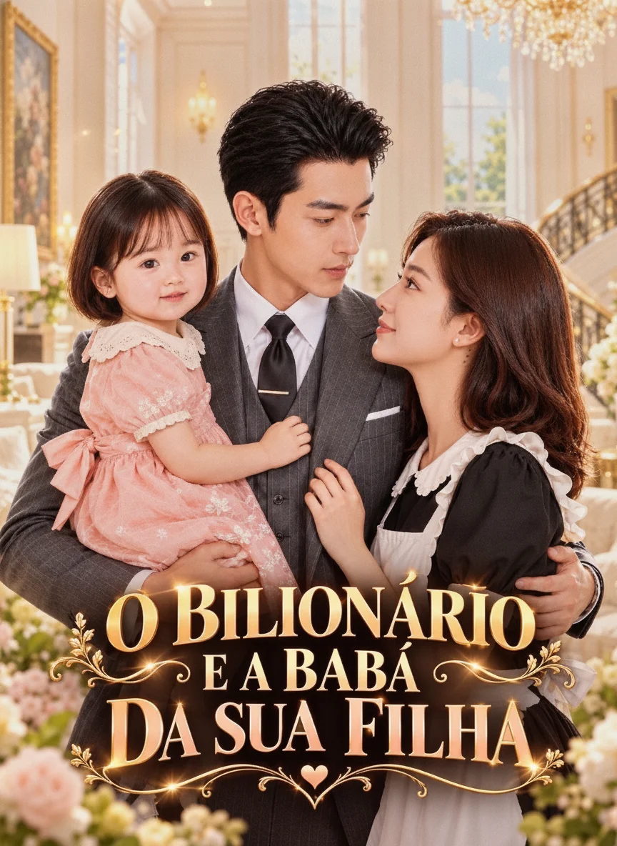 Capa de O Bilionário e a Babá da Sua Filha