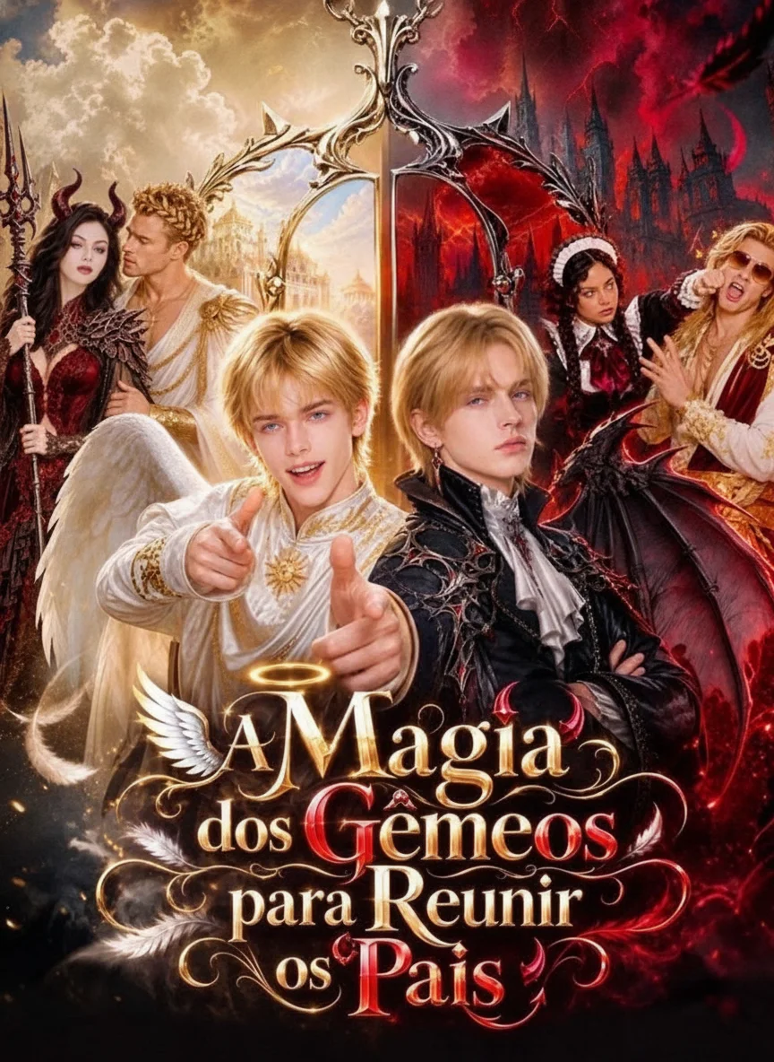 Capa de A Magia dos Gêmeos Para Reunir os Pais