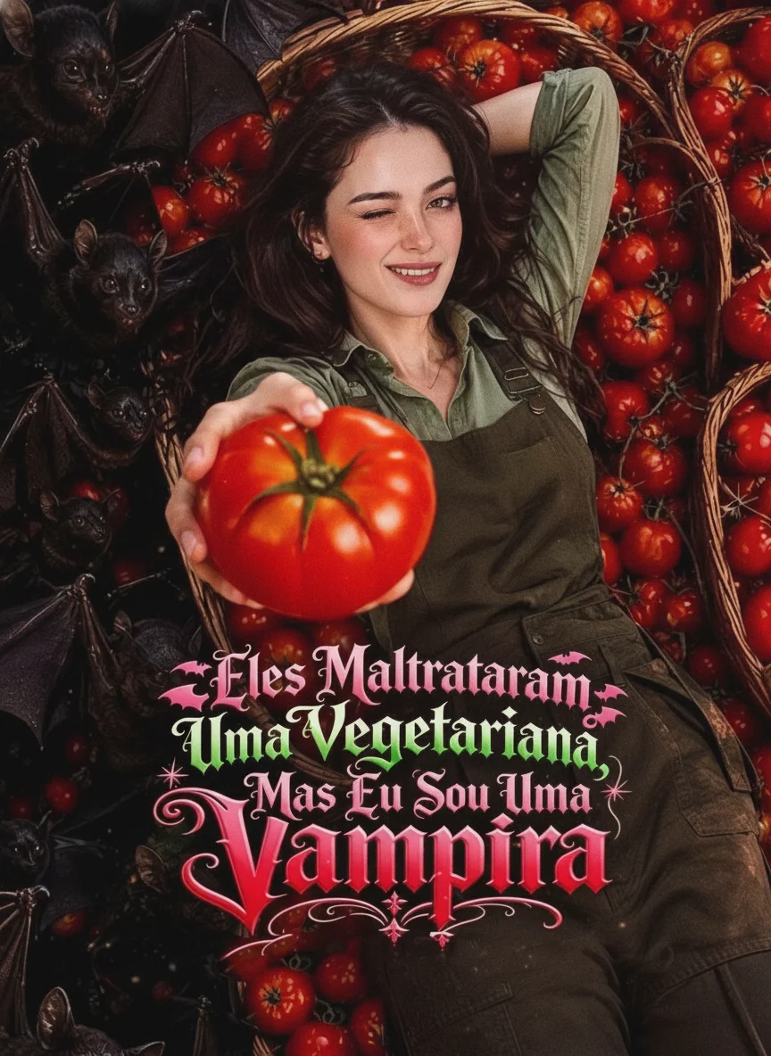 Capa de Eles Maltrataram Uma Vegetariana, Mas Eu Sou Uma Vampira
