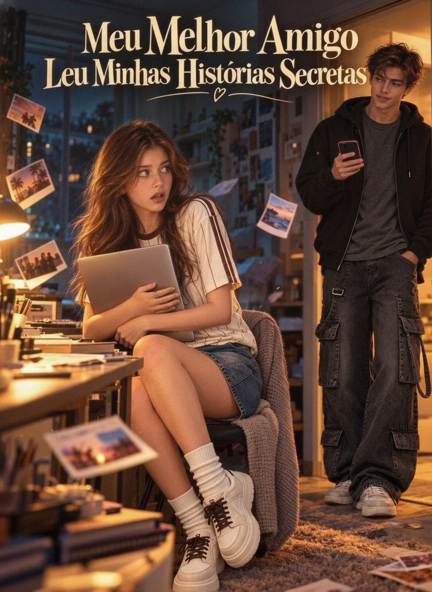 Capa de Meu Melhor Amigo Leu Minhas Histórias Secretas