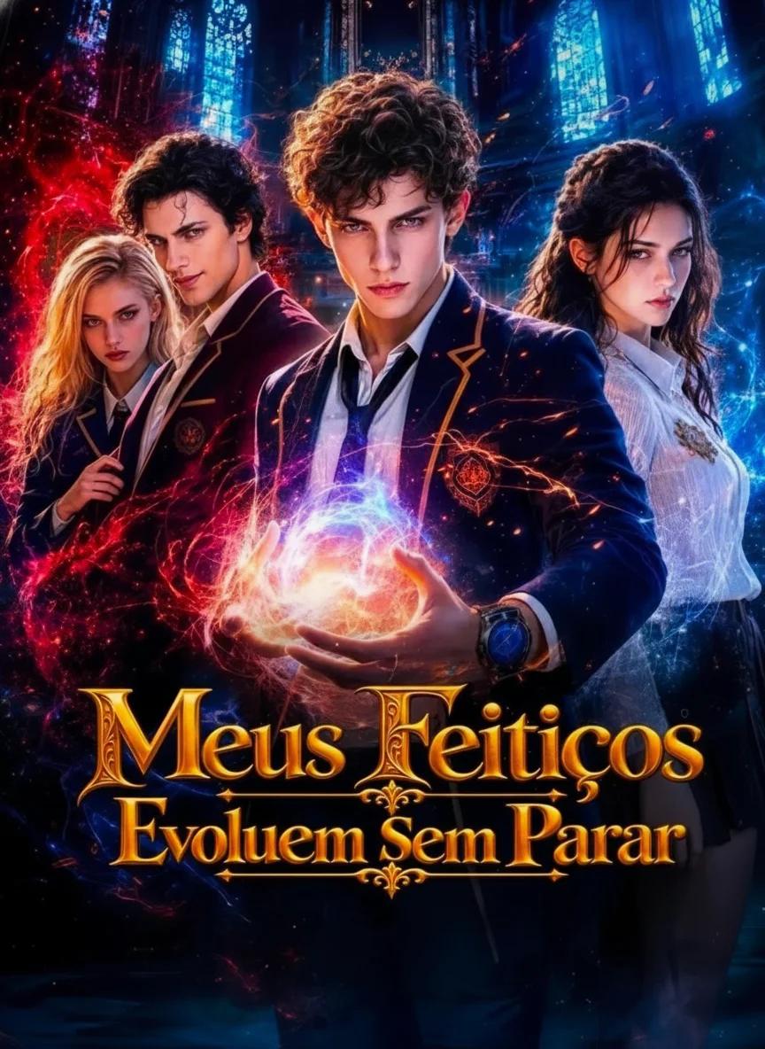 Capa de Meus Feitiços Evoluem Sem Parar