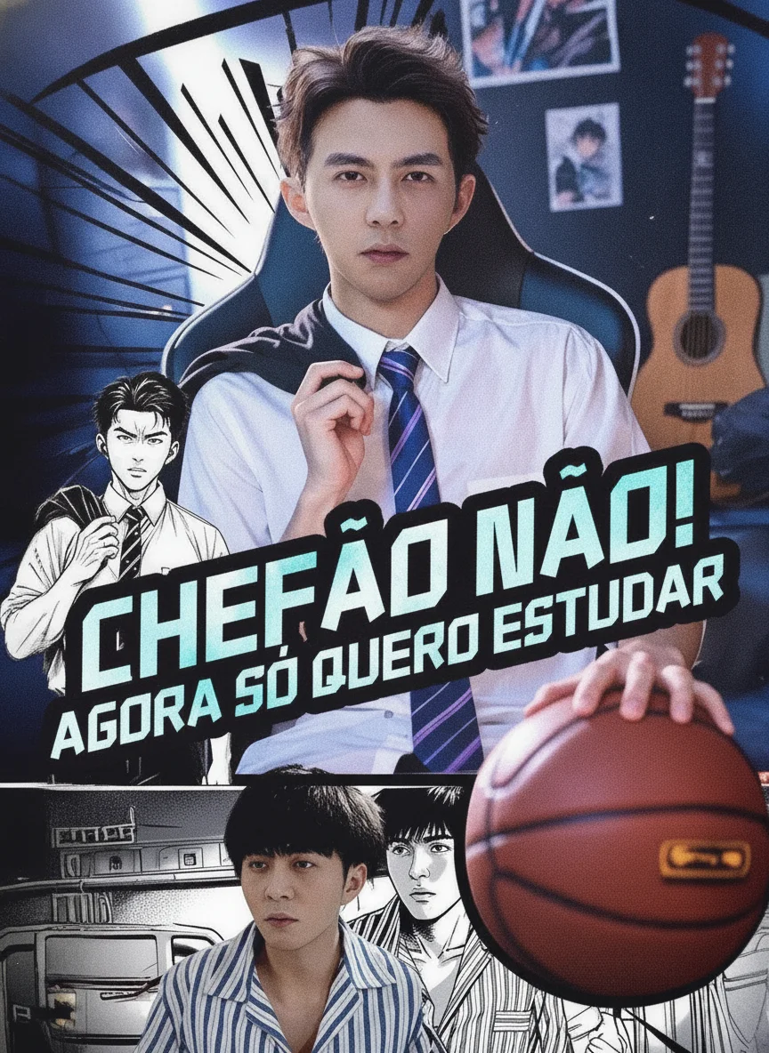 Capa de Chefão Não! Agora Só Quero Estudar